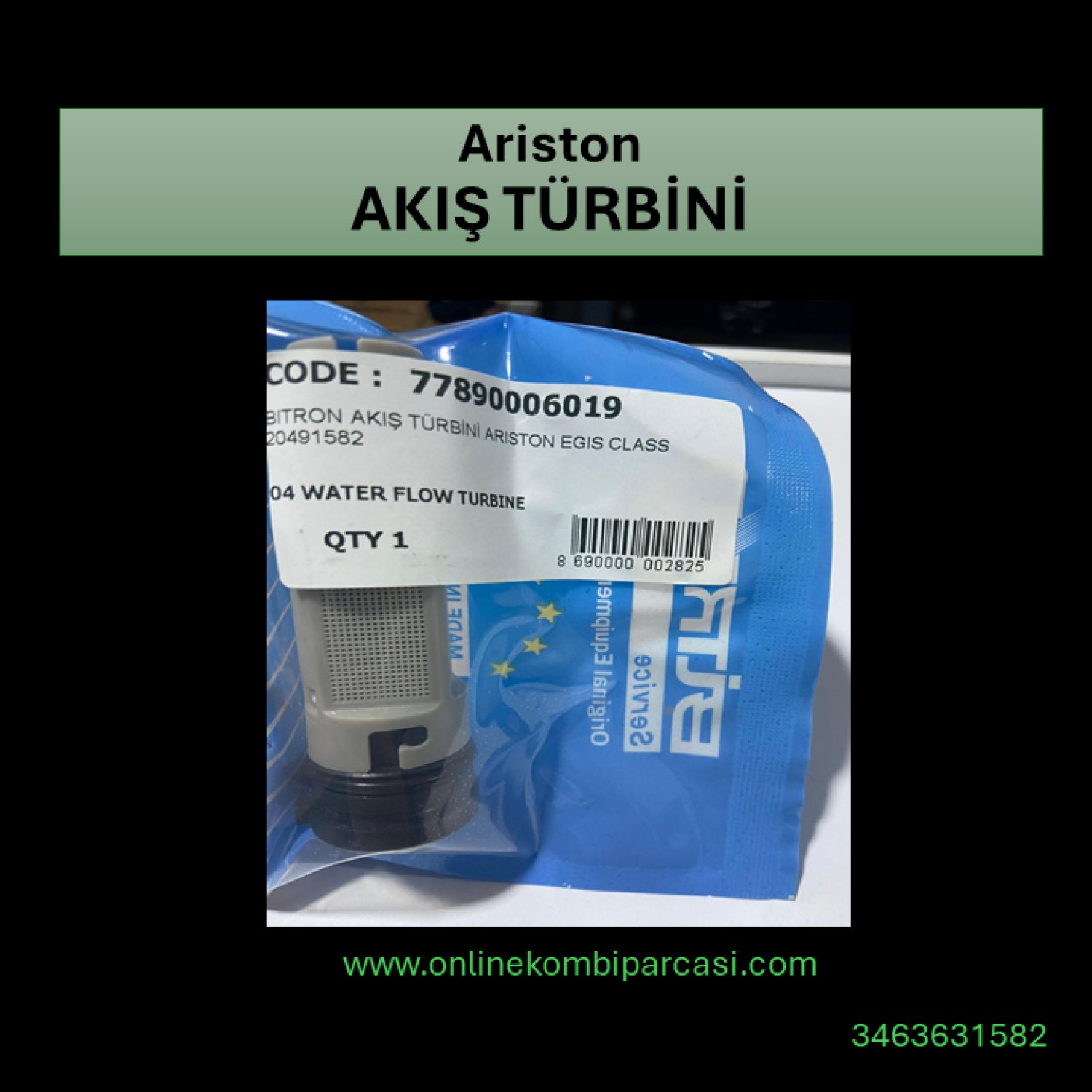 Ariston Akış Türbin - Ariston GQ79