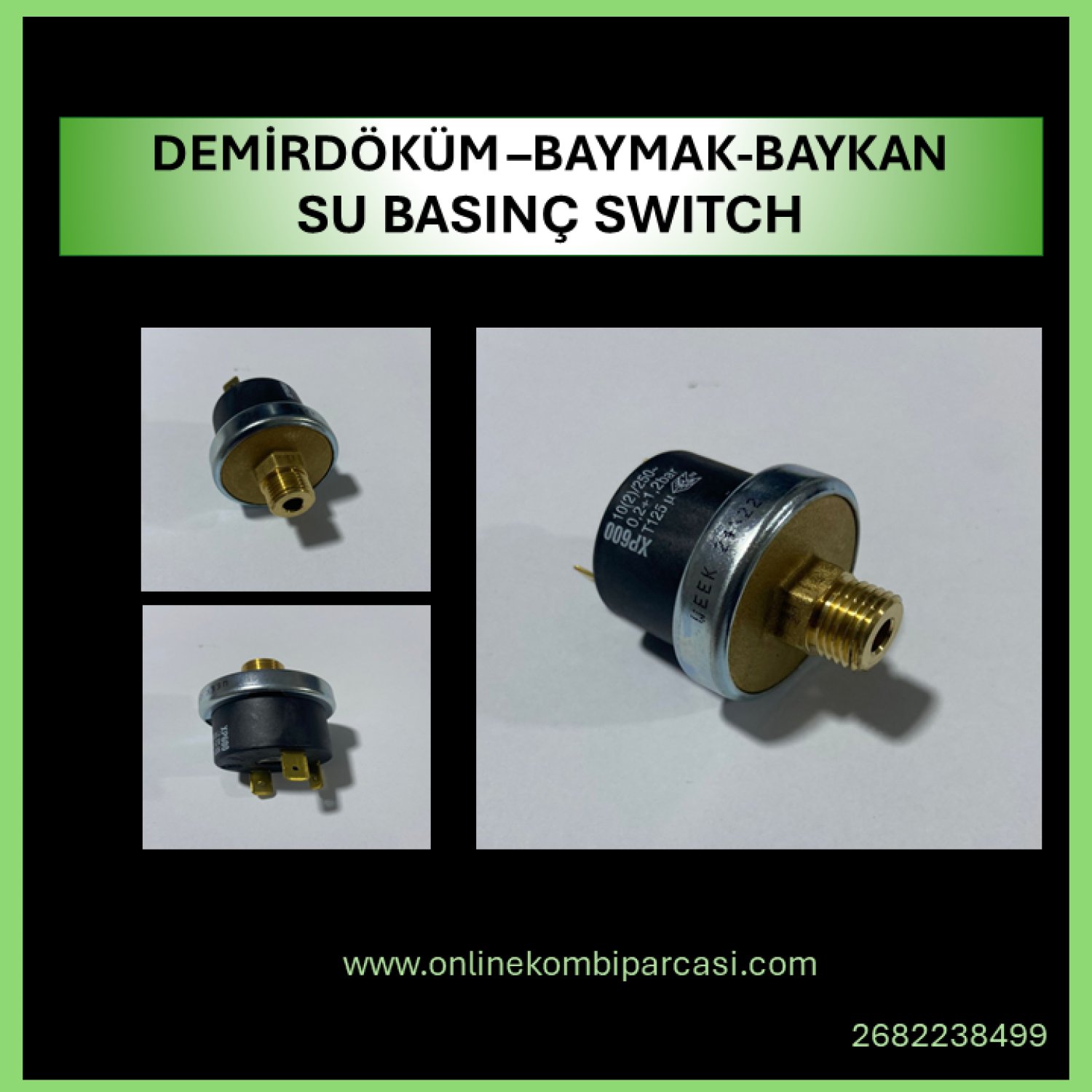 Demirdöküm Baymak Baykan Su Basınç Sivici GSUV