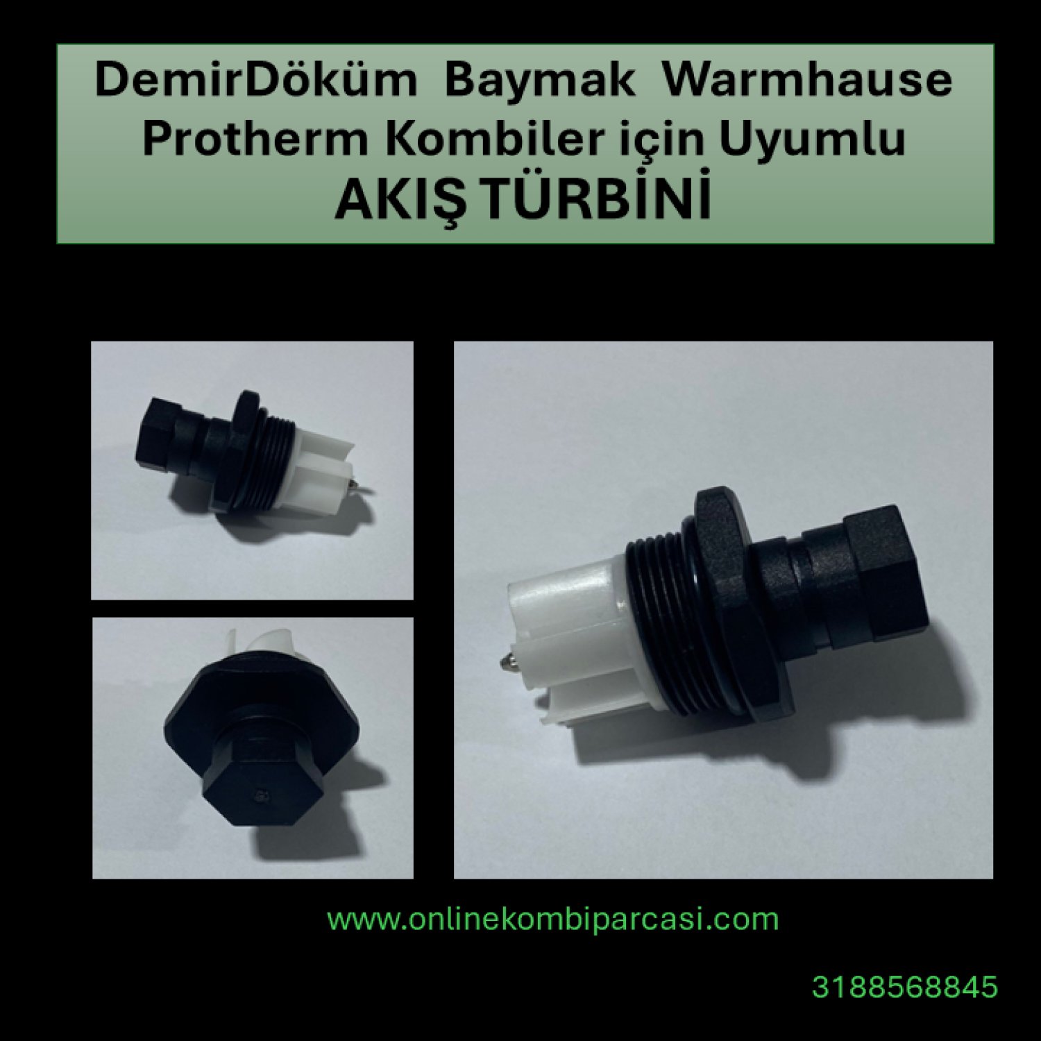 DemirDöküm - Baymak - Warmhause - Protherm Akış Türbin - Protherm 1RMW