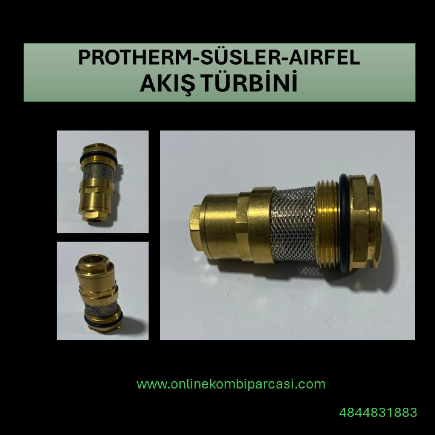 Protherm -Süsler-Airfel Kombiler için Uyumlu Türbin - Airfel A677