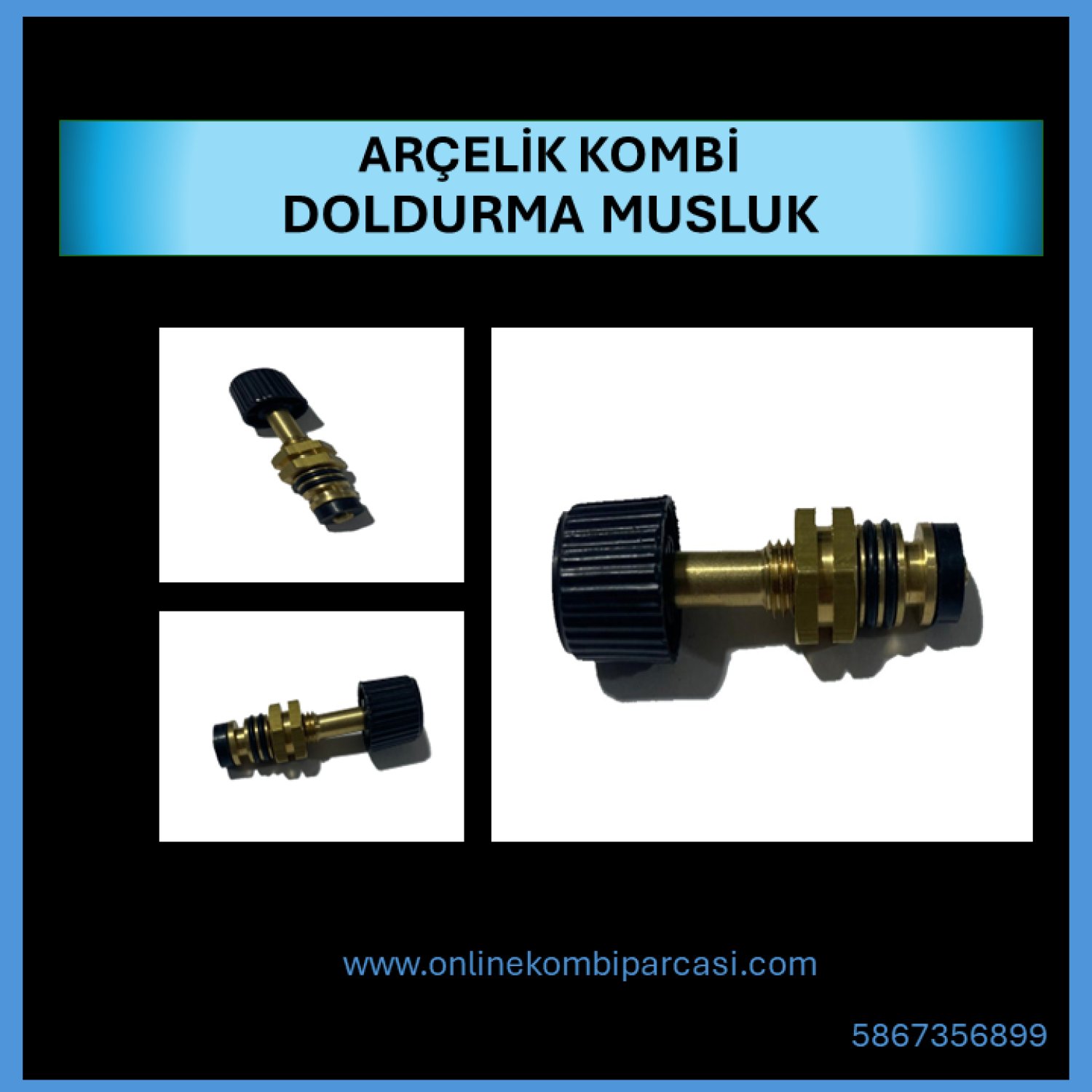 Arçelik Kombi Doldurma Musluk - Arçelik QEL8