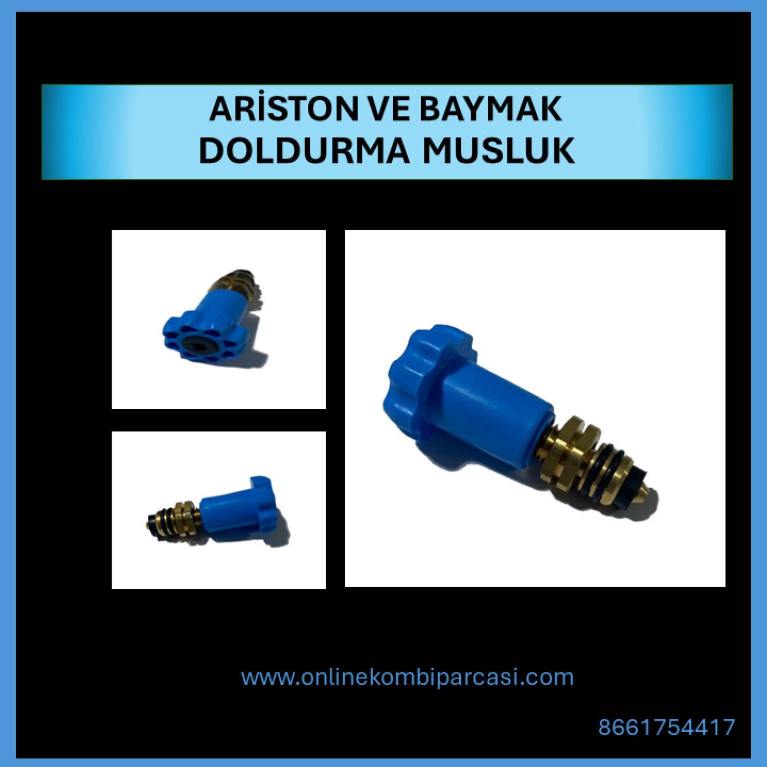 Ariston - Baymak Doldurma Musluk - Baymak 4OV3