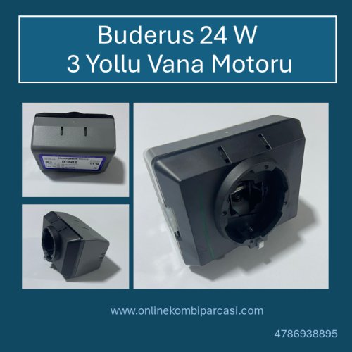 Buderus 24 W 3 Yollu Vana Motoru