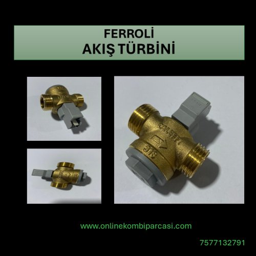 Ferroli Kombi Akış Türbin